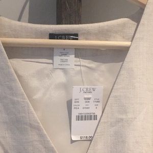 J. Crew Dresses - Linen j.crew dress size 6 natural J. Crew Dresses - Linen j.crew dress size 6 natural